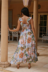 Tropical Bloom Maxi Dress Floral