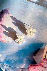 Begin Again Earrings - White
