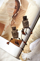 Venetian Earrings - Brown