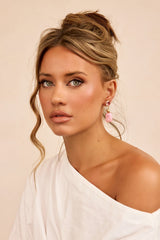 Soft Candy Earrings - Pink