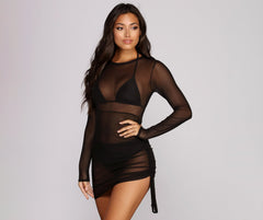 Mesh With Me Cover Up