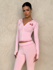 BLAYZE HOODIE - PINK : SOFT PINK