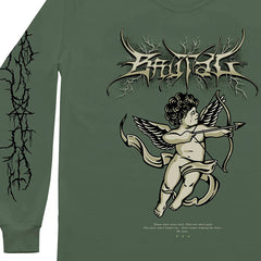 Camiseta Manga Longa - No Love Green - Four Street