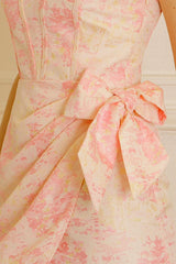 Rosé Wrap dress