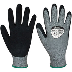 Polyco Matrix GH378 Cut F Cut Resistant Gloves with Latex Palm - 13g