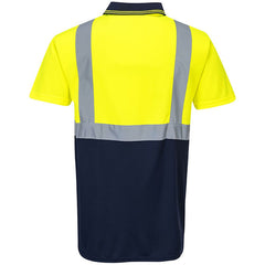 Portwest S479 Yellow/Navy Two Tone Hi Vis Polo Shirt
