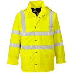 Portwest S490 Sealtex Ultra Yellow Padded Breathable Waterproof Hi Vis Jacket