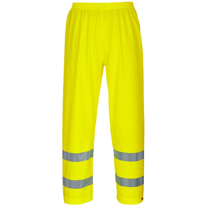 Portwest S493 Sealtex Ultra Yellow Hi Vis Breathable Waterproof Trousers