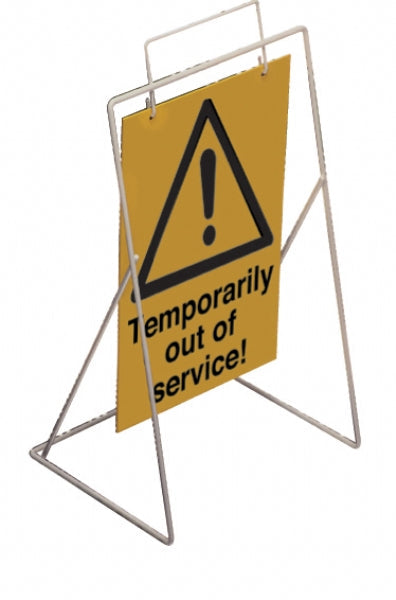 swing sign temporarily out of service (sign only)