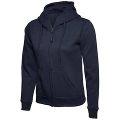 Uneek UC505 Ladies Classic Full Zip Hooded Sweatshirt 300g