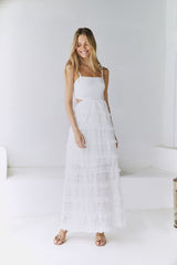 Spirit Flourish Maxi Dress White