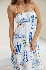 Sunkissed Sites Maxi Dress Blue