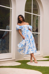 Good Morning Miss Maxi Dress Blue