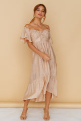 Moonchild Maxi Dress Brown