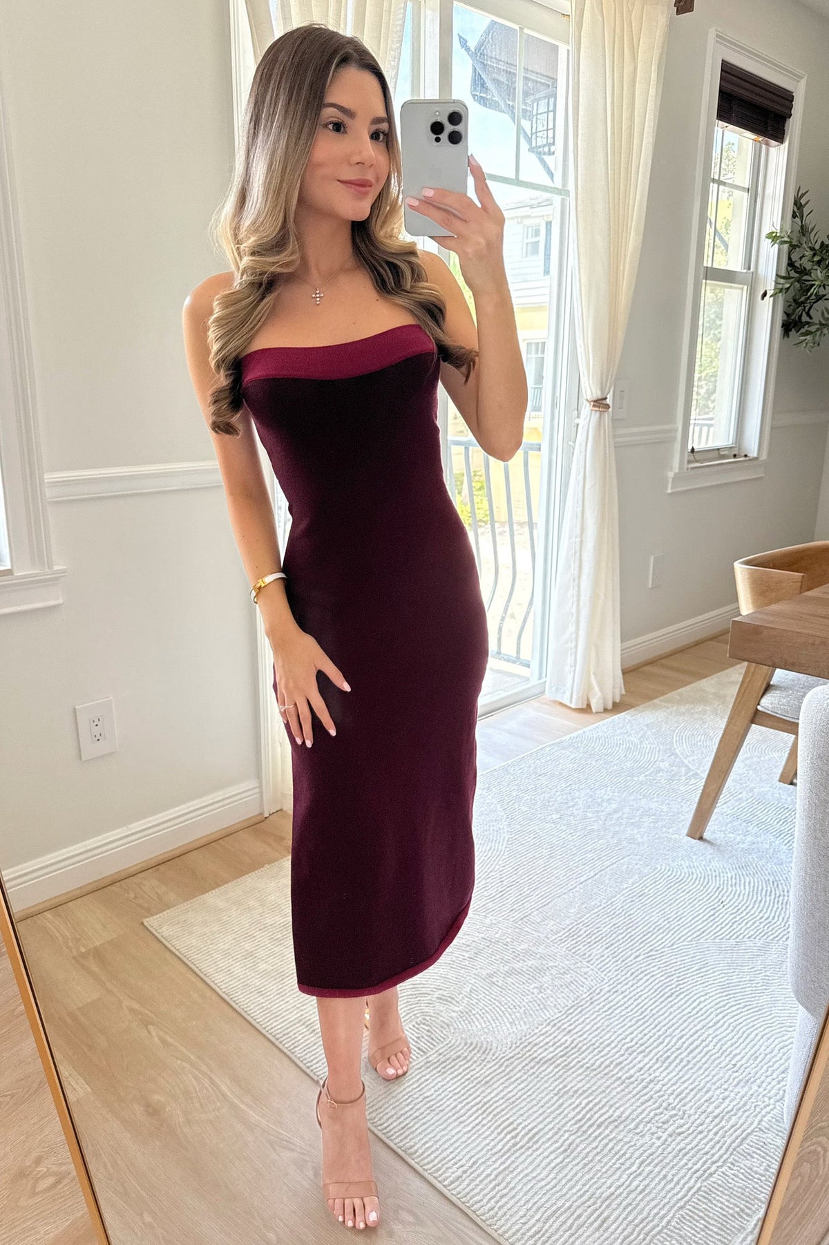 Denise Strapless dress