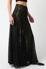 Georgina Lace Maxi skirt
