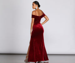 Christiana Velvet Formal Dress