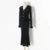Ruffle Slim Knitted Dress Women’s V Neck Long Sleeve Mermaid Long Dresses Elastic Button Patchwork Elegant Party Dress