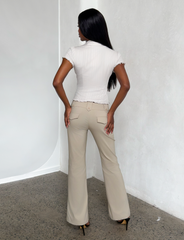 KITTIE PANT - SAND