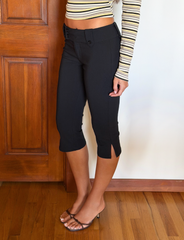 KITTIE CAPRI - BLACK