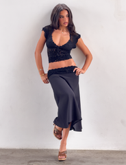 CL - SASHA CROCHET MIDI SKIRT