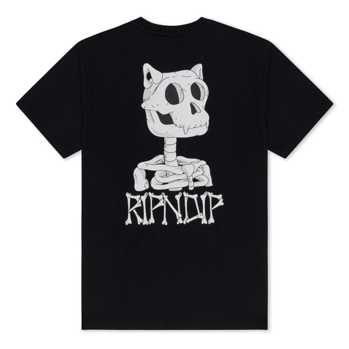Bones Tee (Black) - Camiseta - Four Street