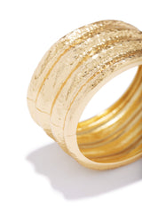 Rozale Statement Bracelet - Gold