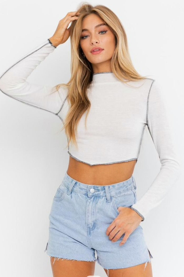 Vail Cropped knit