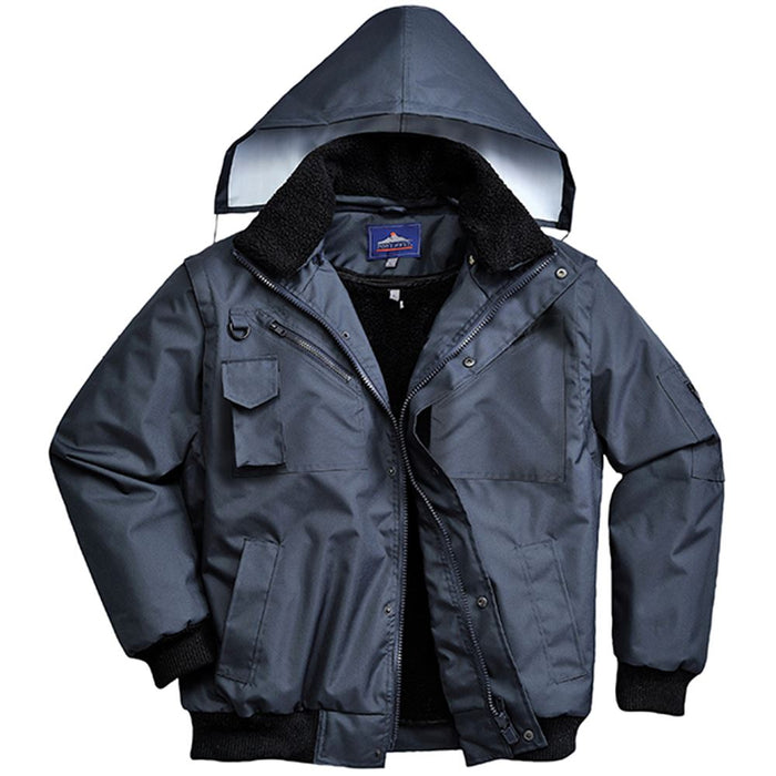 Portwest F465 Padded Waterproof 3-in-1 Workwear Bomber Jacket