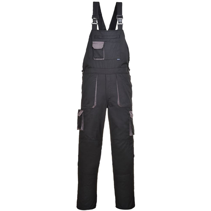 Portwest TX12 Texo Contrast Polycotton Bib & Brace Overalls 245g
