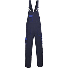 Portwest TX12 Texo Contrast Polycotton Bib & Brace Overalls 245g