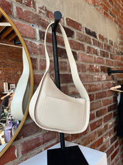 Reese Bone Leather Shoulder Bag